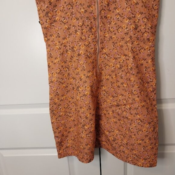 No Boundaries Juniors Button Front Pinafore - Picture 9 of 10